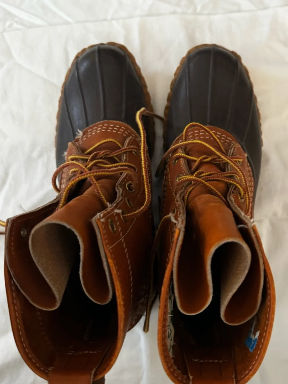 L.L. Bean Brown and Black Maine Hunting Shoe Boot Bean Boots